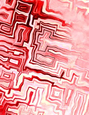 Soyut suluboya sanat eserleri. Fırça boyalı dijital resim. Renkli yaratıcı suluboya çizimi.