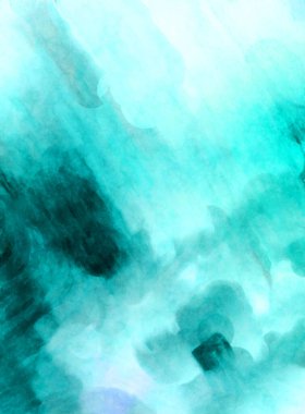 Soyut suluboya sanat eserleri. Fırça boyalı dijital resim. Renkli yaratıcı suluboya çizimi.