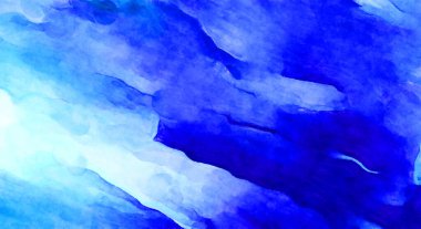 Soyut suluboya sanat eserleri. Fırça boyalı dijital resim. Renkli yaratıcı suluboya çizimi.