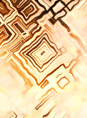 Soyut suluboya sanat eserleri. Fırça boyalı dijital resim. Renkli yaratıcı suluboya çizimi.