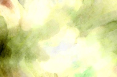 Soyut suluboya sanat eserleri. Fırça boyalı dijital resim. Renkli yaratıcı suluboya çizimi.