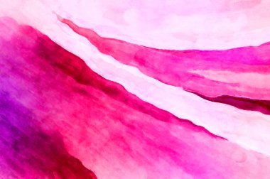 Soyut suluboya sanat eserleri. Fırça boyalı dijital resim. Renkli yaratıcı suluboya çizimi.