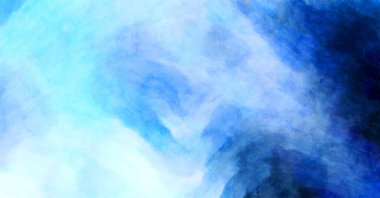 Soyut suluboya sanat eserleri. Fırça boyalı dijital resim. Renkli yaratıcı suluboya çizimi.