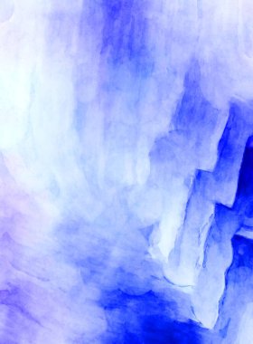 Soyut suluboya sanat eserleri. Fırça boyalı dijital resim. Renkli yaratıcı suluboya çizimi.