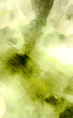 Soyut suluboya sanat eserleri. Fırça boyalı dijital resim. Renkli yaratıcı suluboya çizimi.