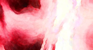 Soyut suluboya sanat eserleri. Fırça boyalı dijital resim. Renkli yaratıcı suluboya çizimi.