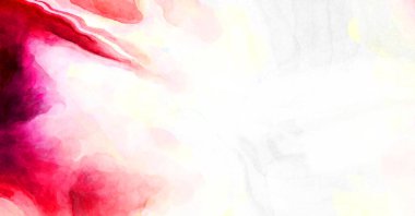 Soyut suluboya sanat eserleri. Fırça boyalı dijital resim. Renkli yaratıcı suluboya çizimi.