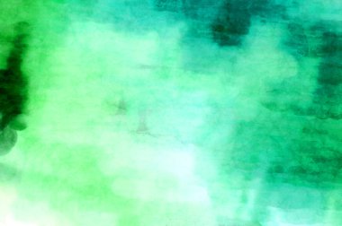 Soyut suluboya sanat eserleri. Fırça boyalı dijital resim. Renkli yaratıcı suluboya çizimi.