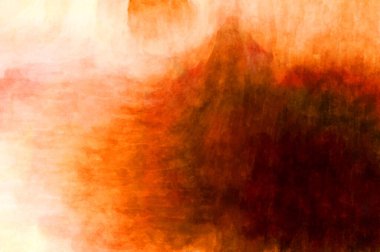 Soyut suluboya sanat eserleri. Fırça boyalı dijital resim. Renkli yaratıcı suluboya çizimi.