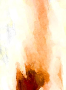 Soyut suluboya sanat eserleri. Fırça boyalı dijital resim. Renkli yaratıcı suluboya çizimi.