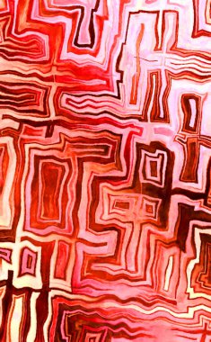 Soyut suluboya sanat eserleri. Fırça boyalı dijital resim. Renkli yaratıcı suluboya çizimi.