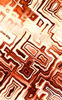 Soyut suluboya sanat eserleri. Fırça boyalı dijital resim. Renkli yaratıcı suluboya çizimi.