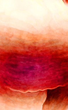 Soyut suluboya sanat eserleri. Fırça boyalı dijital resim. Renkli yaratıcı suluboya çizimi.