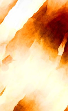 Soyut suluboya sanat eserleri. Fırça boyalı dijital resim. Renkli yaratıcı suluboya çizimi.