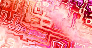 Soyut suluboya sanat eserleri. Fırça boyalı dijital resim. Renkli yaratıcı suluboya çizimi.