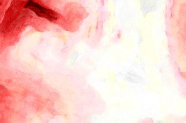 Soyut suluboya sanat eserleri. Fırça boyalı dijital resim. Renkli yaratıcı suluboya çizimi.