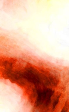 Soyut suluboya sanat eserleri. Fırça boyalı dijital resim. Renkli yaratıcı suluboya çizimi.