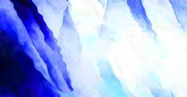 Soyut suluboya sanat eserleri. Fırça boyalı dijital resim. Renkli yaratıcı suluboya çizimi.