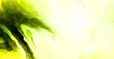 Soyut suluboya sanat eserleri. Fırça boyalı dijital resim. Renkli yaratıcı suluboya çizimi.