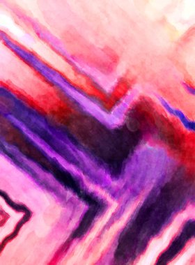 Soyut suluboya sanat eserleri. Fırça boyalı dijital resim. Renkli yaratıcı suluboya çizimi.