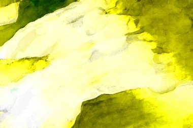 Soyut suluboya sanat eserleri. Fırça boyalı dijital resim. Renkli yaratıcı suluboya çizimi.