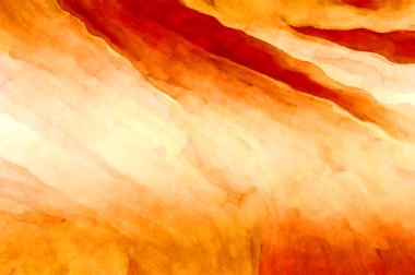 Soyut suluboya sanat eserleri. Fırça boyalı dijital resim. Renkli yaratıcı suluboya çizimi.