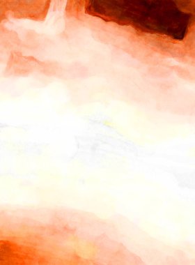 Soyut suluboya sanat eserleri. Fırça boyalı dijital resim. Renkli yaratıcı suluboya çizimi.