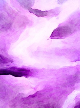 Soyut suluboya sanat eserleri. Fırça boyalı dijital resim. Renkli yaratıcı suluboya çizimi.