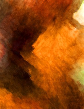 Soyut suluboya sanat eserleri. Fırça boyalı dijital resim. Renkli yaratıcı suluboya çizimi.