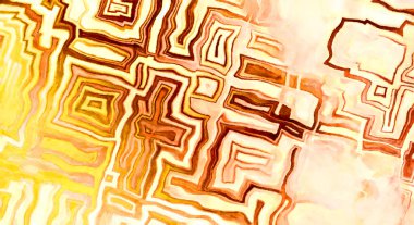 Soyut suluboya sanat eserleri. Fırça boyalı dijital resim. Renkli yaratıcı suluboya çizimi.