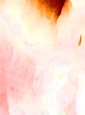 Soyut suluboya sanat eserleri. Fırça boyalı dijital resim. Renkli yaratıcı suluboya çizimi.