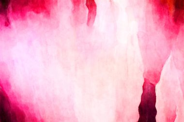 Soyut suluboya sanat eserleri. Fırça boyalı dijital resim. Renkli yaratıcı suluboya çizimi.