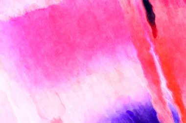 Soyut suluboya sanat eserleri. Fırça boyalı dijital resim. Renkli yaratıcı suluboya çizimi.