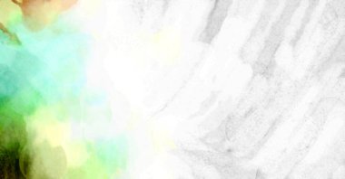 Soyut suluboya sanat eserleri. Fırça boyalı dijital resim. Renkli yaratıcı suluboya çizimi.