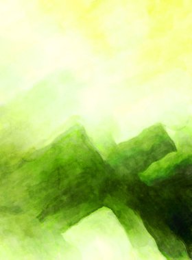 Soyut suluboya sanat eserleri. Fırça boyalı dijital resim. Renkli yaratıcı suluboya çizimi.