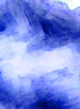 Soyut suluboya sanat eserleri. Fırça boyalı dijital resim. Renkli yaratıcı suluboya çizimi.