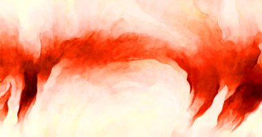 Soyut suluboya sanat eserleri. Fırça boyalı dijital resim. Renkli yaratıcı suluboya çizimi.