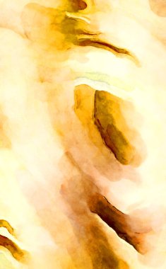 Soyut suluboya sanat eserleri. Fırça boyalı dijital resim. Renkli yaratıcı suluboya çizimi.