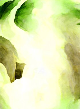 Soyut suluboya sanat eserleri. Fırça boyalı dijital resim. Renkli yaratıcı suluboya çizimi.