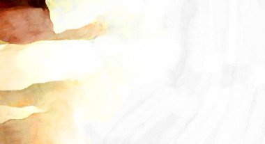 Soyut suluboya sanat eserleri. Fırça boyalı dijital resim. Renkli yaratıcı suluboya çizimi.