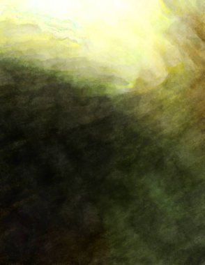 Soyut suluboya sanat eserleri. Fırça boyalı dijital resim. Renkli yaratıcı suluboya çizimi.