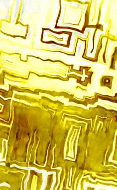 Soyut suluboya sanat eserleri. Fırça boyalı dijital resim. Renkli yaratıcı suluboya çizimi.