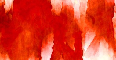 Soyut suluboya sanat eserleri. Fırça boyalı dijital resim. Renkli yaratıcı suluboya çizimi.