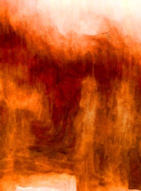 Soyut suluboya sanat eserleri. Fırça boyalı dijital resim. Renkli yaratıcı suluboya çizimi.