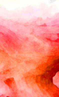 Soyut suluboya sanat eserleri. Fırça boyalı dijital resim. Renkli yaratıcı suluboya çizimi.