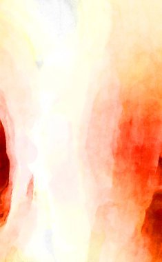 Soyut suluboya sanat eserleri. Fırça boyalı dijital resim. Renkli yaratıcı suluboya çizimi.