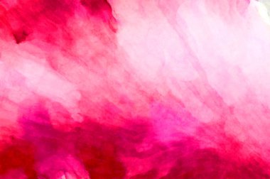 Soyut suluboya sanat eserleri. Fırça boyalı dijital resim. Renkli yaratıcı suluboya çizimi.