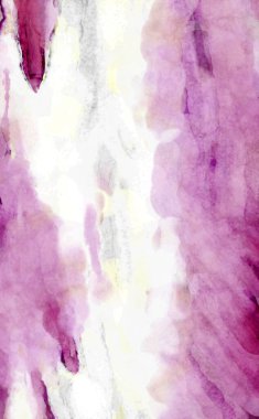 Soyut suluboya sanat eserleri. Fırça boyalı dijital resim. Renkli yaratıcı suluboya çizimi.