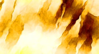 Soyut suluboya sanat eserleri. Fırça boyalı dijital resim. Renkli yaratıcı suluboya çizimi.