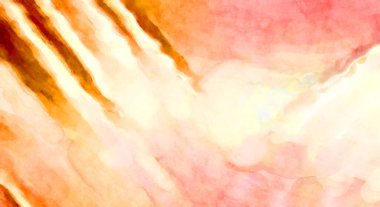 Soyut suluboya sanat eserleri. Fırça boyalı dijital resim. Renkli yaratıcı suluboya çizimi.